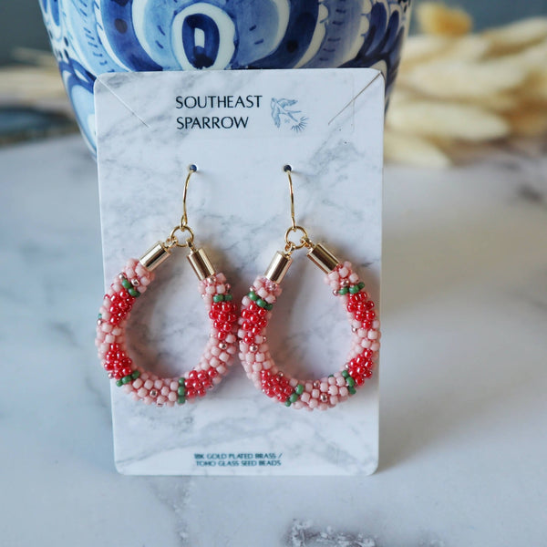 Strawberry Earrings - Shop Motif