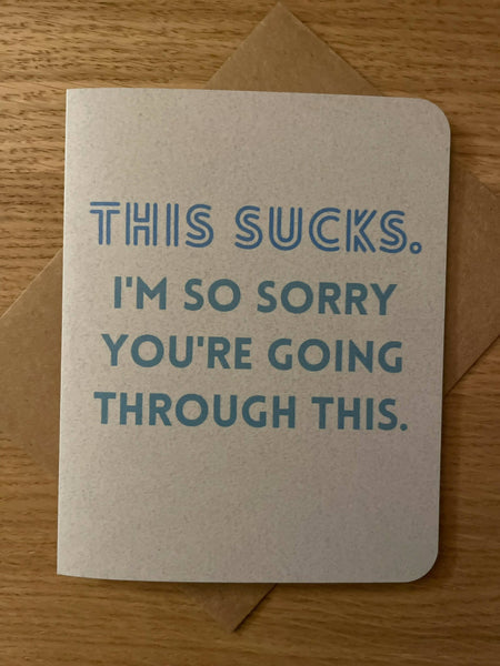 This Is Shitty - Card