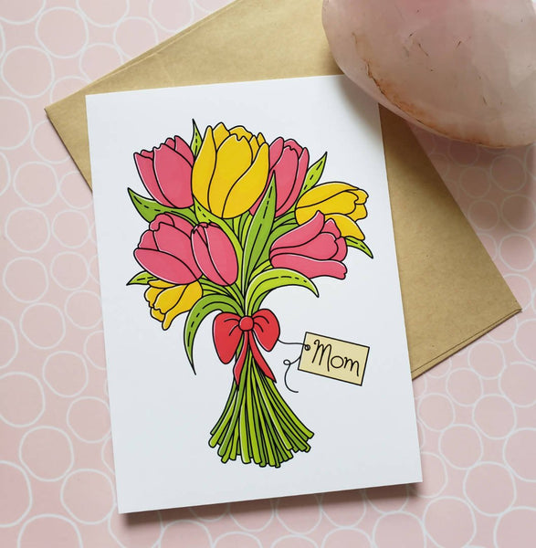 Tulips for Mom 5x7