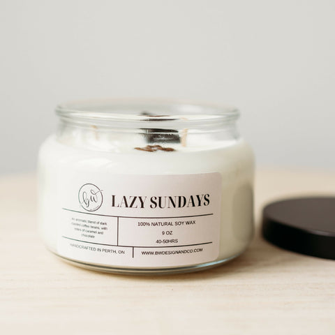 Lazy Sundays Soy Candle - 9oz