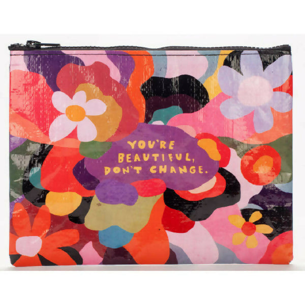 YOU'RE BEAUTIFUL ZIPPER POUCH