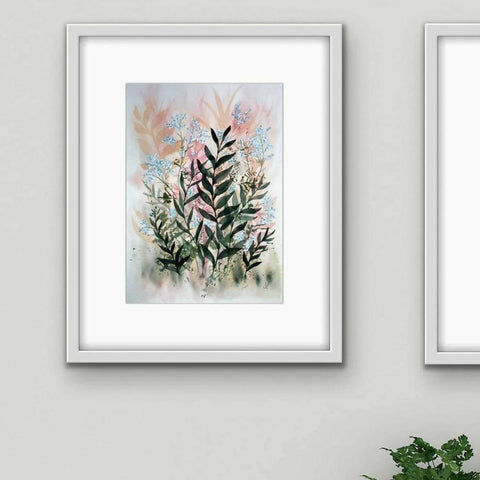 "Morning Botanical Mist" - Fine Art Giclée Prints (8"x10")