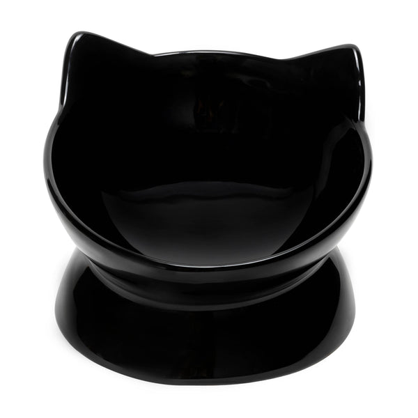 Park Life Designs - Oscar Tilt Cat Dish: Black