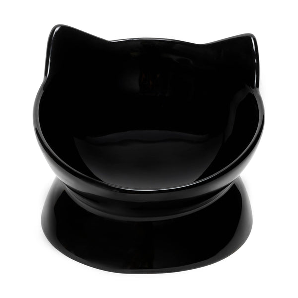 Park Life Designs - Oscar Tilt Cat Dish: Blue