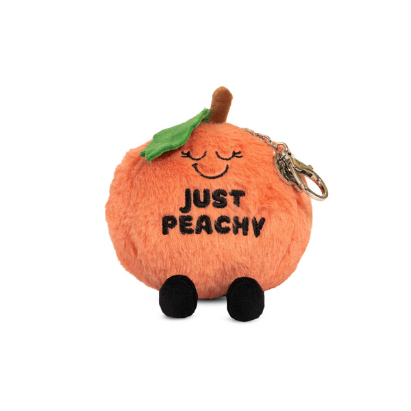 Punchkins - Punchkins Plush Keychain Cute Just Peachy