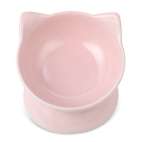 Park Life Designs - Oscar Tilt Cat Dish: Blue