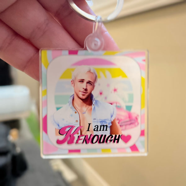 I am Kenough Keychain