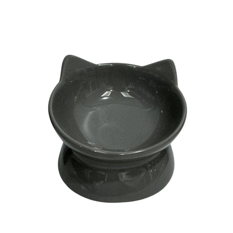 Park Life Designs - Oscar Tilt Cat Dish: Blue