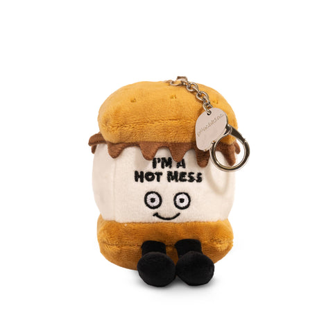 Punchkins - Punchkins Hot Mess S'mores Plush Keychain