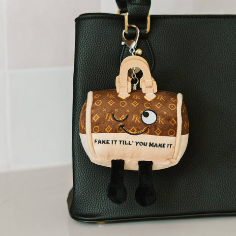 Punchkins - Punchkins Handbag "Fake it" Plush Keychain