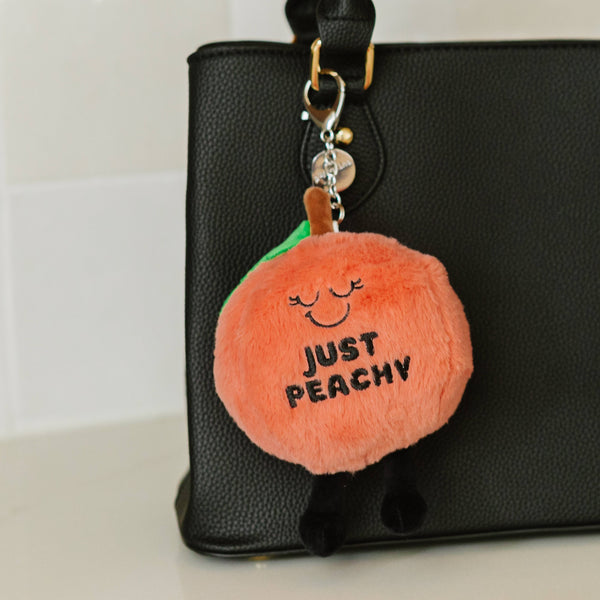 Punchkins - Punchkins Plush Keychain Cute Just Peachy