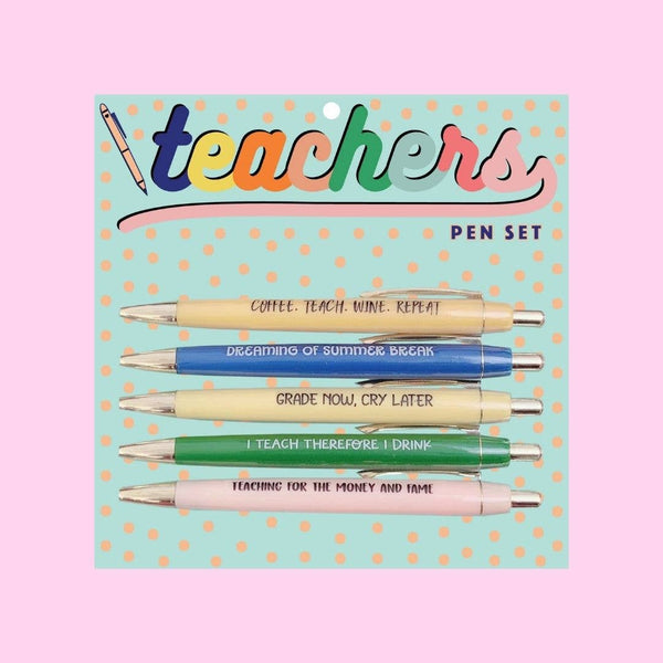 FUN CLUB - Teachers Pen Set - Shop Motif