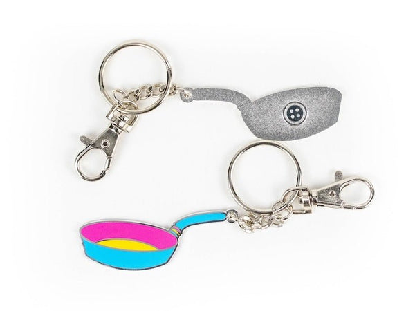 Pansexual Enamel Key Chain