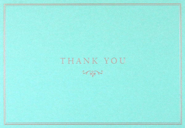 Peter Pauper Press - Blue Elegance Thank You Notes