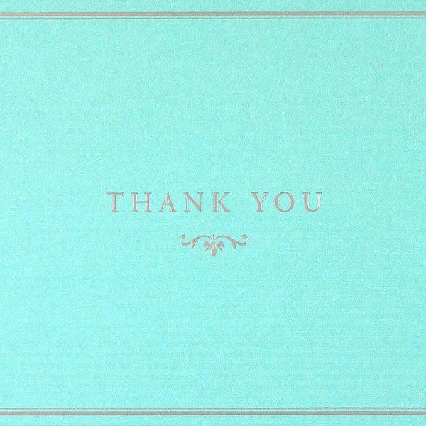 Peter Pauper Press - Blue Elegance Thank You Notes - Shop Motif