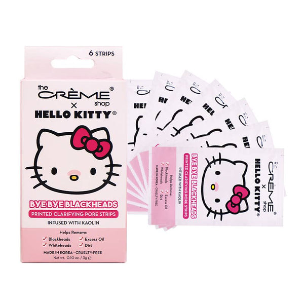 Pineapple Beauty - TCS X Hello Kitty Bye Bye Blackheads Nose Strips HKBB8723- 6 - Shop Motif