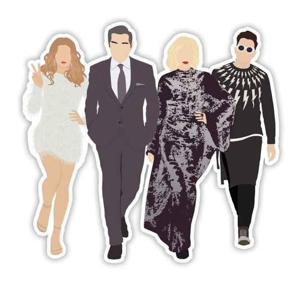 Shop Trimmings - Schitt's Creek Rose Family Sticker