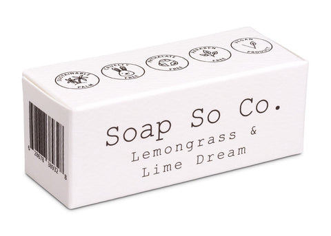 Soap So Co. - Lemongrass & Lime Dream - Mini - Shop Motif