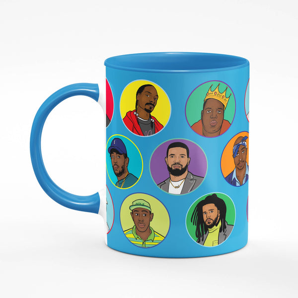 Studio Soph - Rap Legends Blue Mug