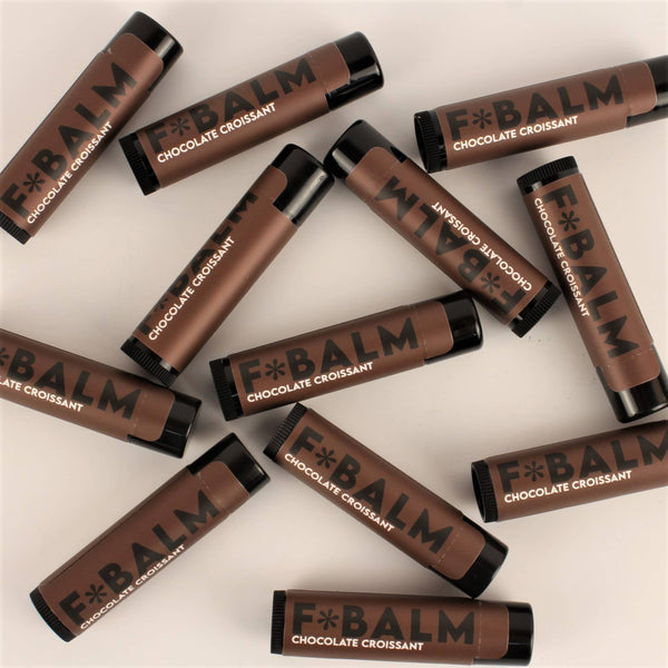 The F*Balm - Chocolate Croissant Moisturizing Flavoured Lip Balm