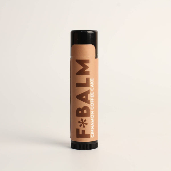 The F*Balm - Cinnamon Coffee Cake Moisturizing Flavoured Lip Balm