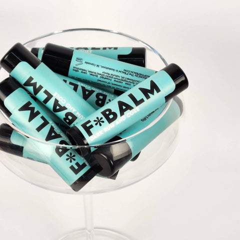 The F*Balm - Dark Rum and Coke Moisturizing Flavoured Lip Balm - Shop Motif