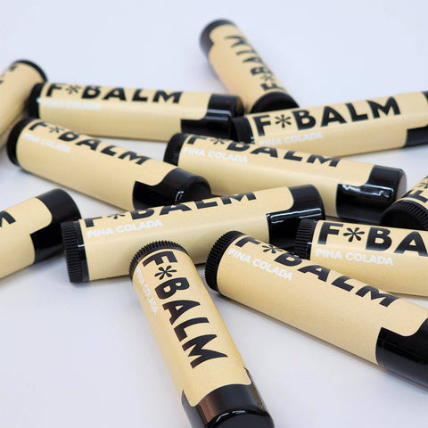 The F*Balm - Pina Colada Moisturizing Flavoured Lip Balm - Shop Motif