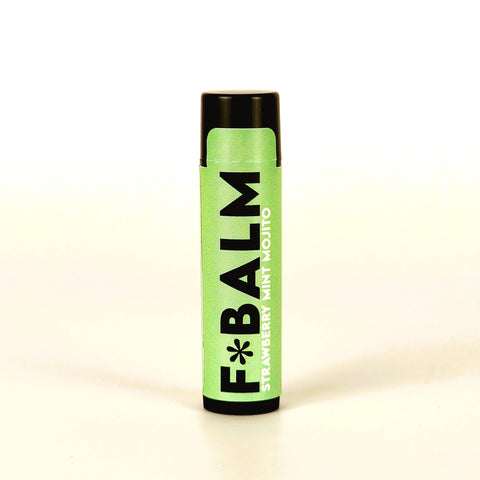 The F*Balm - Strawberry Mint Mojito Moisturizing Flavoured Lip Balm - Shop Motif