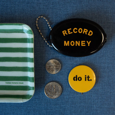 Three Potato Four - Coin Pouch - Record Money - Shop Motif