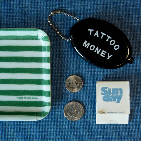 Three Potato Four - Coin Pouch - Tattoo Money - Shop Motif